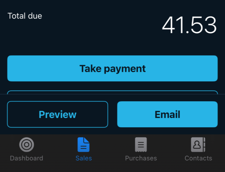Take Payment Button