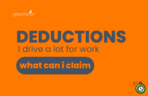 I drive a lot for work. What can I claim