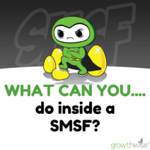 What can you do inside your SMSF?