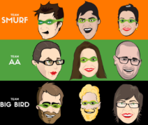 Shenanigans (and team building) : End of year ninja-a-thon