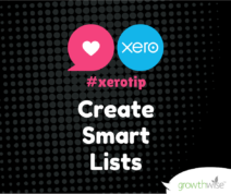 Xero Tip - Create Smart Lists