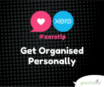 Xero Tip - get organised personally