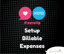 Xero Tip - Setup Billable Expenses