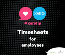 Xero - Timesheets for Employees