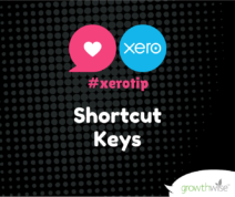 Xero Tip - Use Shortcut Keys