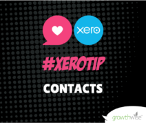 Xero Tip - Getting Smart with Contacts