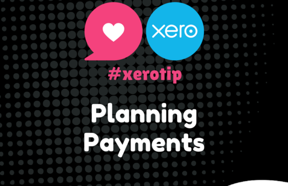 Xero Tip - Planning Payments