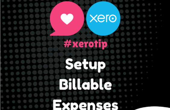 Xero Tip - Setup Billable Expenses
